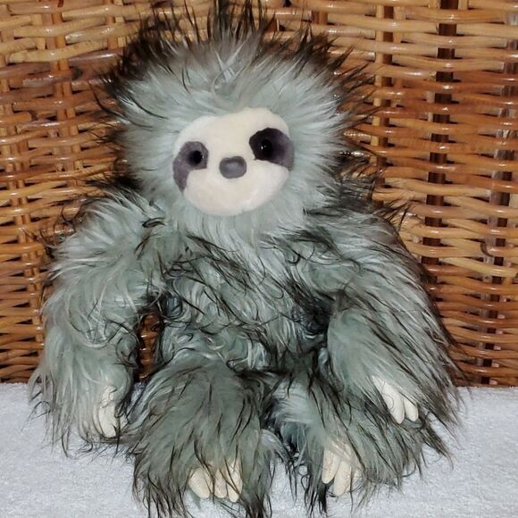 Sloth Purely Luxe Aurora World Stuffed Animal - Picture 1 of 10